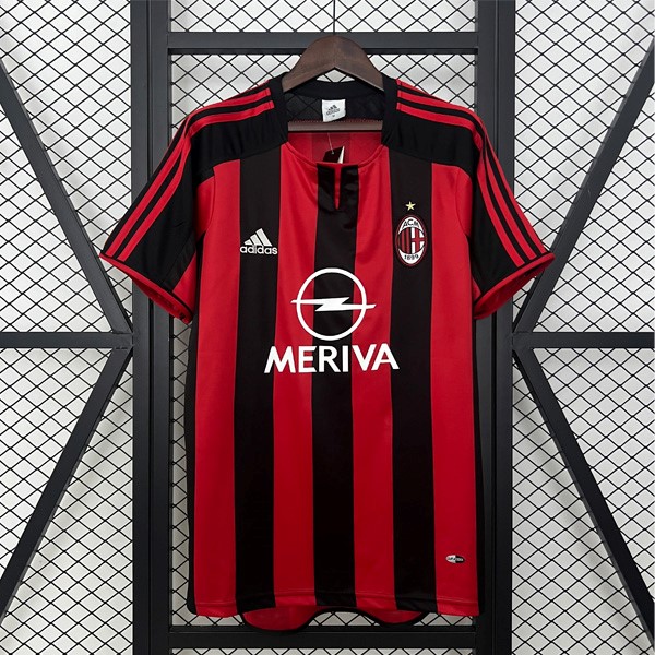 Tailandia Camiseta AC Milan 1ª Retro 2003-2004